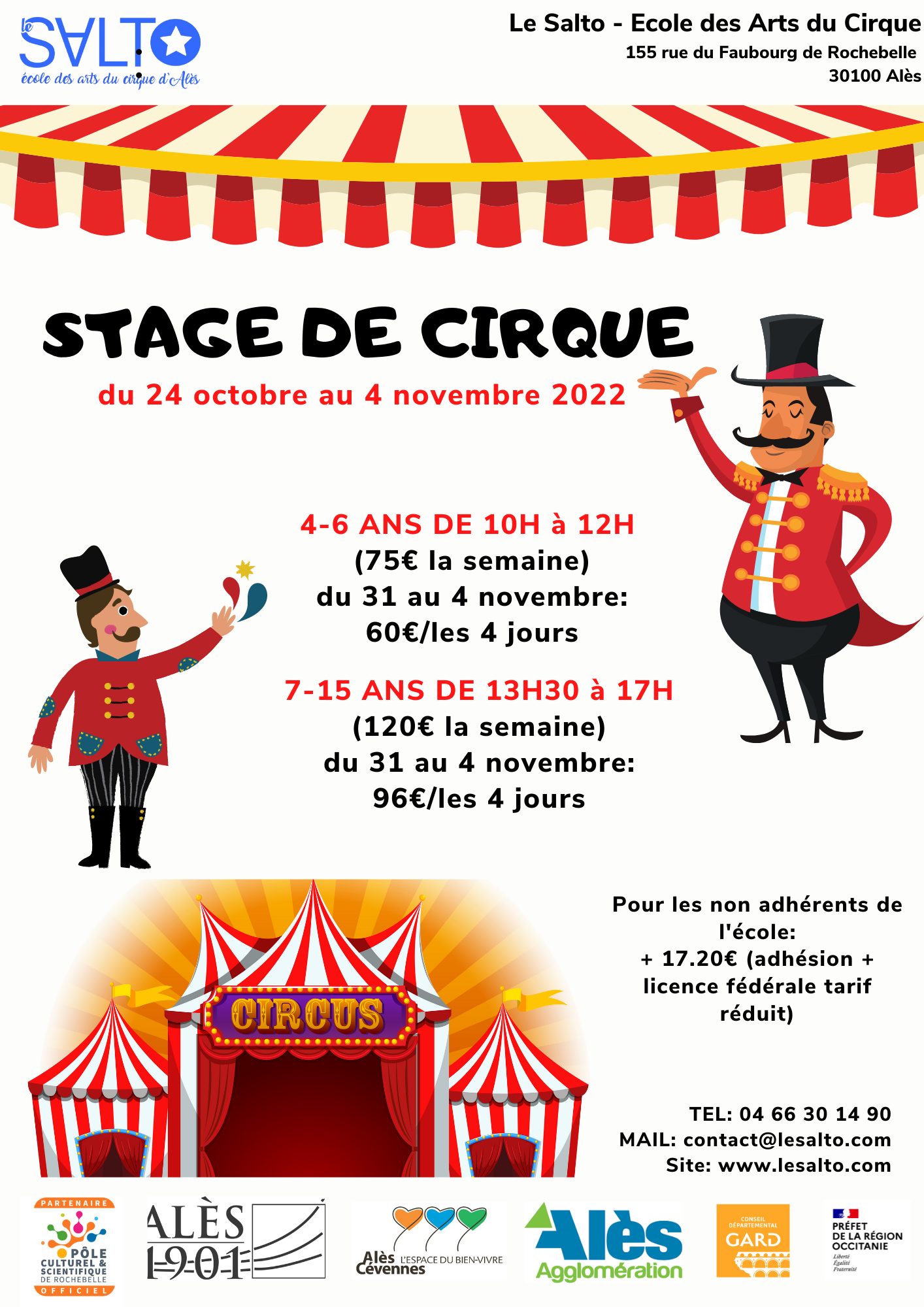 Stage Toussaint